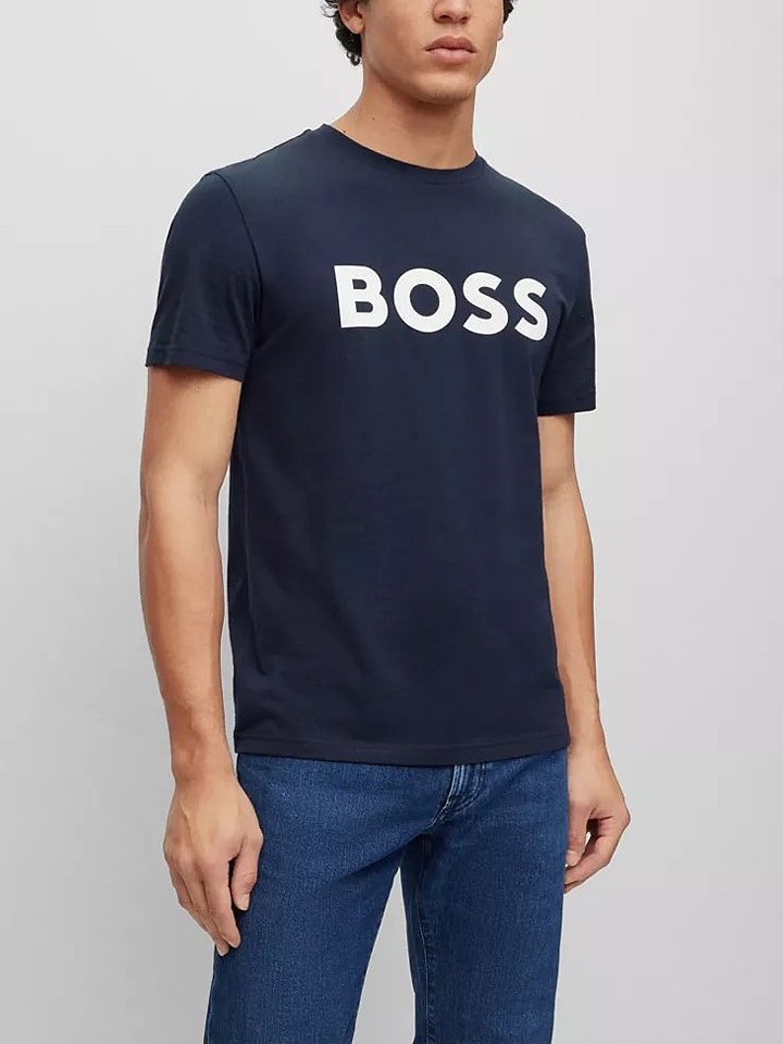 Hugo Boss Koszulka w kolorze granatowym rozmiar: XL