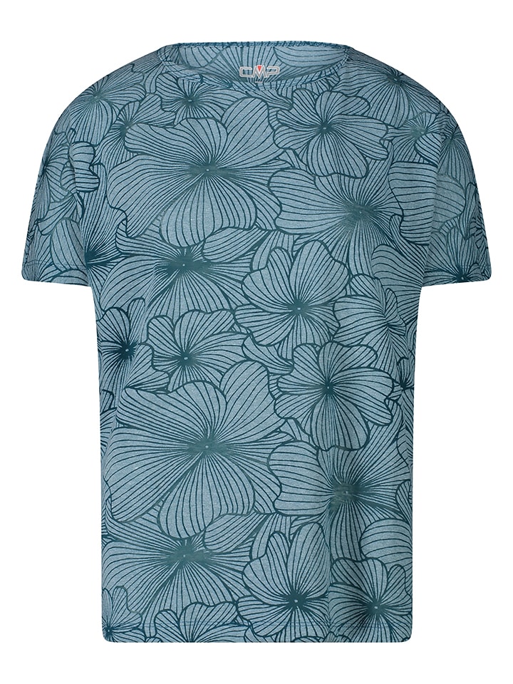 CMP Koszulka w kolorze niebieskim rozmiar: 36