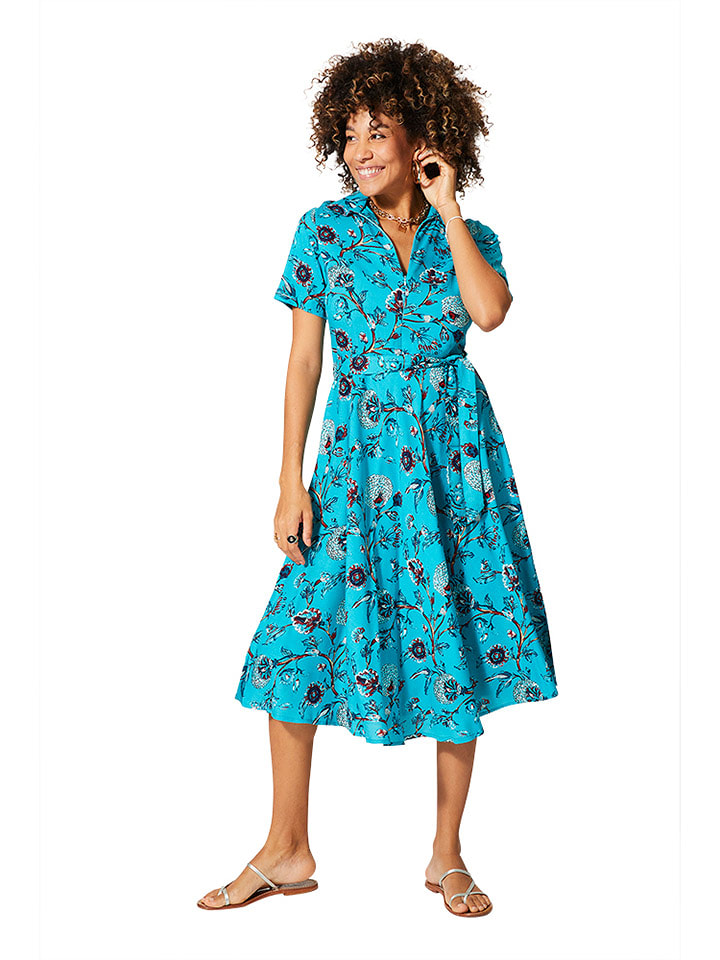 Aller Simplement Sukienka w kolorze niebieskim rozmiar: 34/36