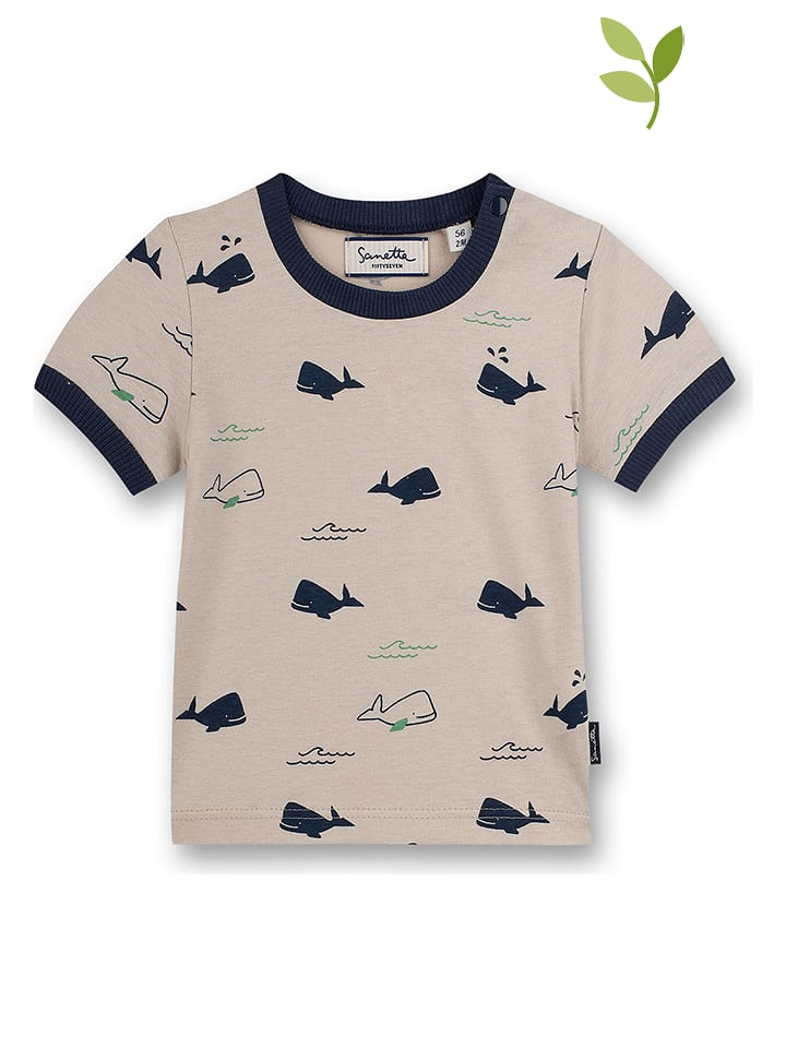 fiftyseven by sanetta Koszulka w kolorze beżowym rozmiar: 68