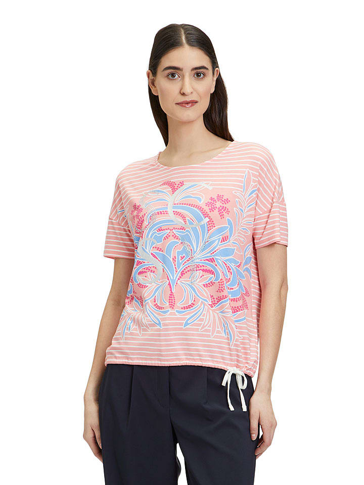 Betty Barclay Koszulka w kolorze różowo-jasnoróżowo-błękitnym rozmiar: 36