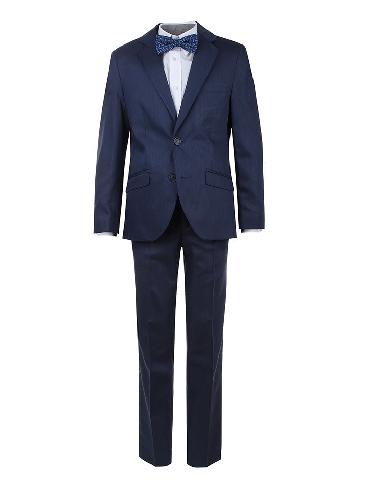 New G.O.L Garnitur - Slim fit - w kolorze granatowym rozmiar: 128