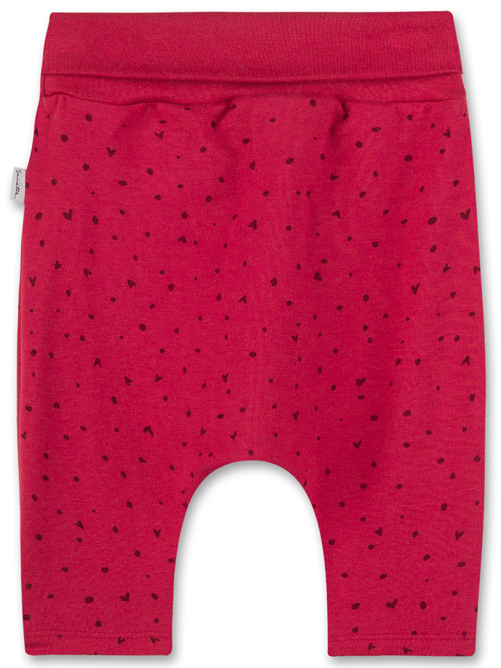 Sanetta Kidswear Spodnie dresowe "Little Birdie" w kolorze różowym rozmiar: 68