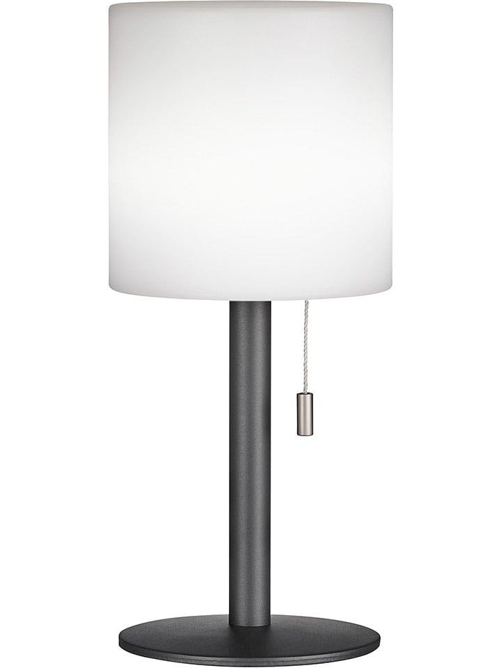 FH Lighting Lampa stołowa LED "Lesina" w kolorze biało-czarnym - wys. 30 x Ø 13 cm rozmiar: onesize