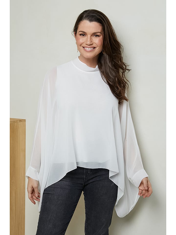 Curvy Lady Bluzka w kolorze białym rozmiar: 48/50