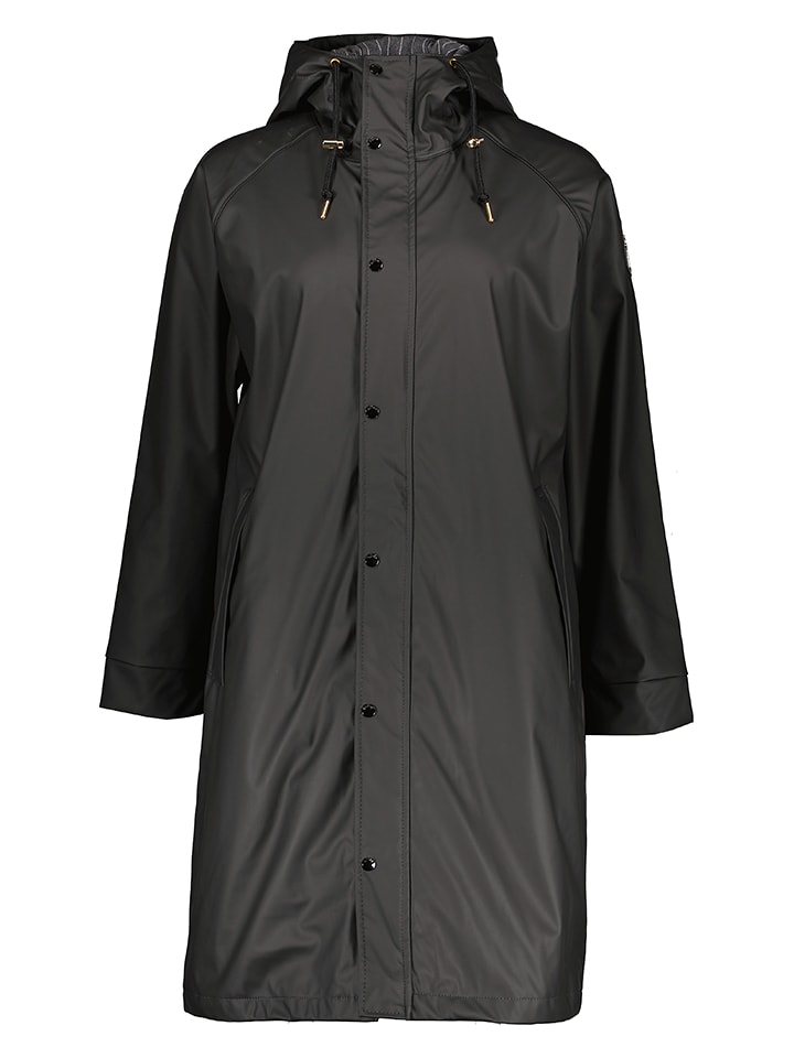 Derbe Płaszcz przeciwdeszczowy w kolorze czarnym rozmiar: 40