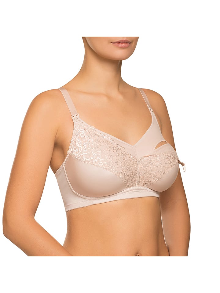 NIKOL DJUMON Biustonosz w kolorze jasnoróżowym do karmienia rozmiar: 95C