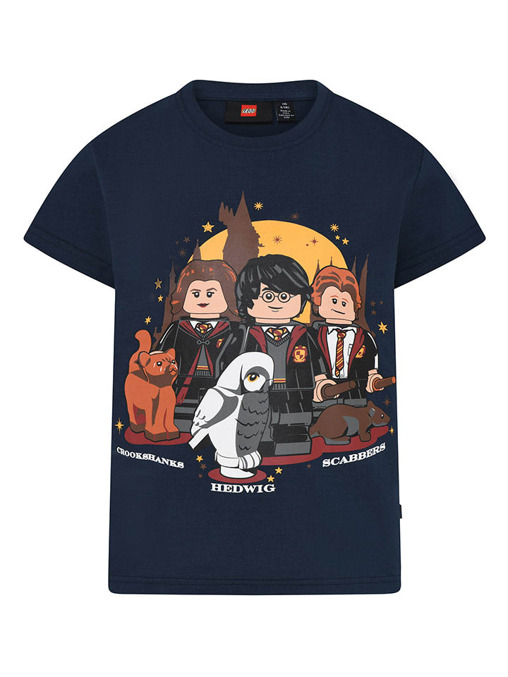 LEGO Koszulka "Taylor 320" w kolorze granatowym rozmiar: 140