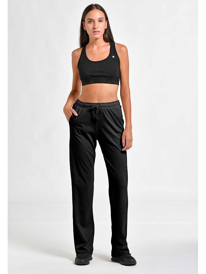 Deha Spodnie dresowe w kolorze czarnym rozmiar: M