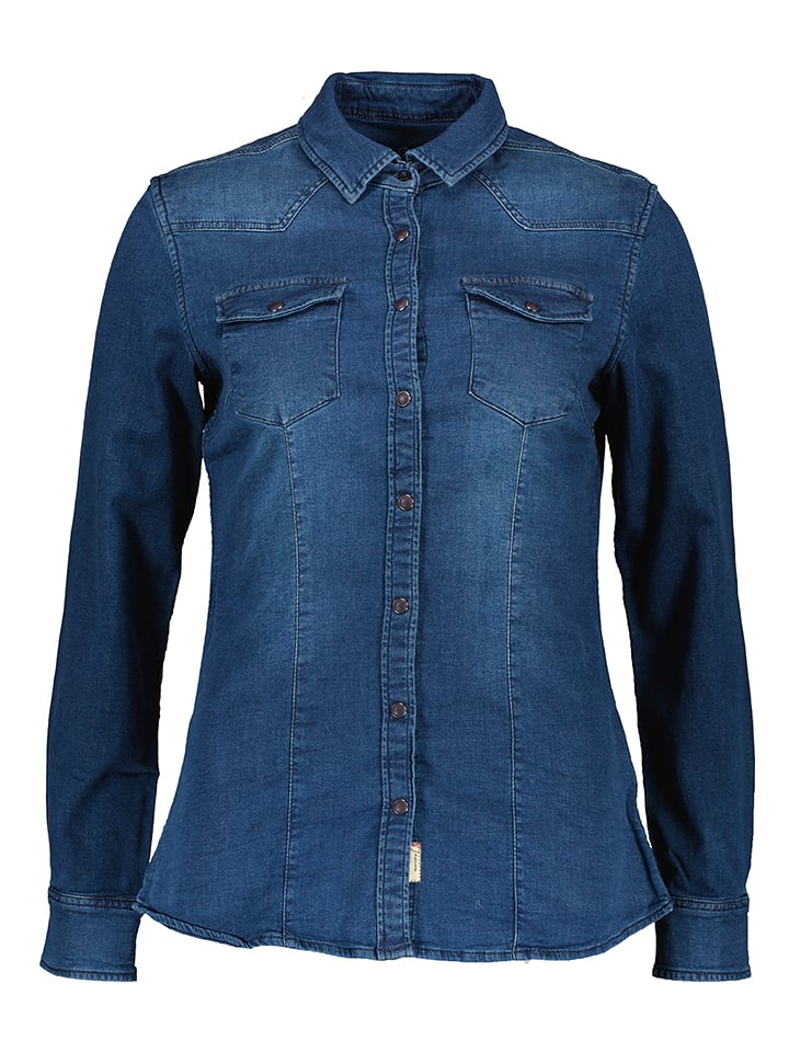 Herrlicher Bluzka dżinsowa w kolorze niebieskim rozmiar: XS