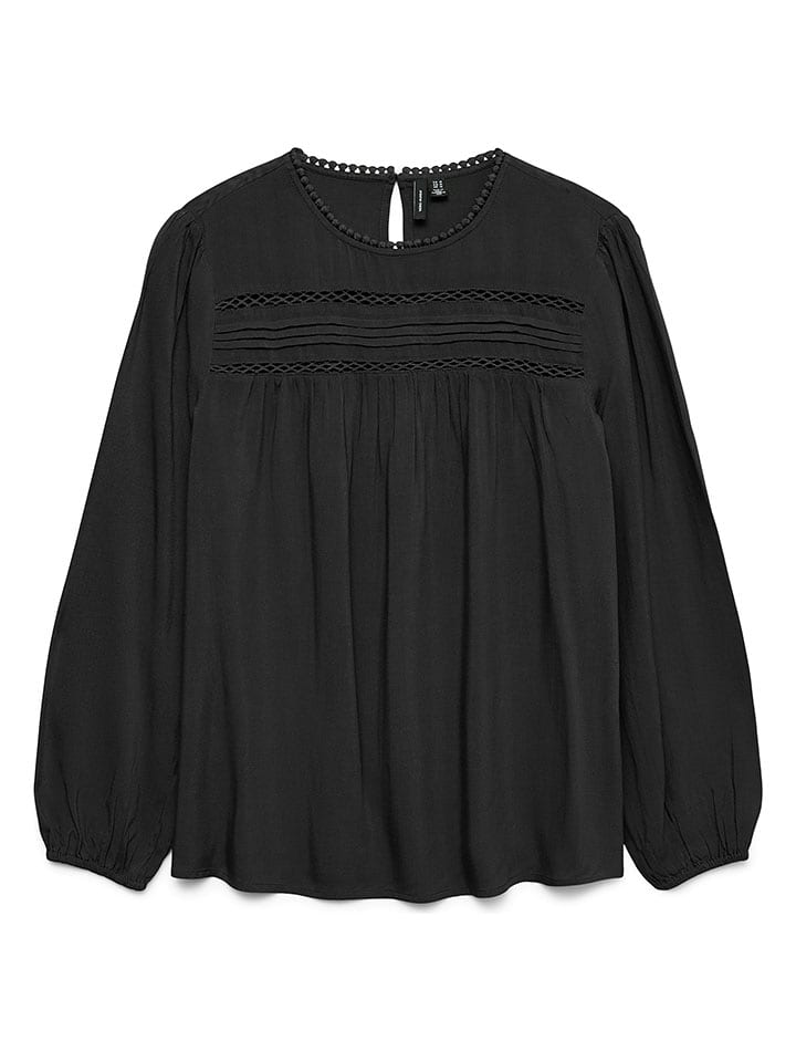 Vero Moda Bluzka w kolorze czarnym rozmiar: S