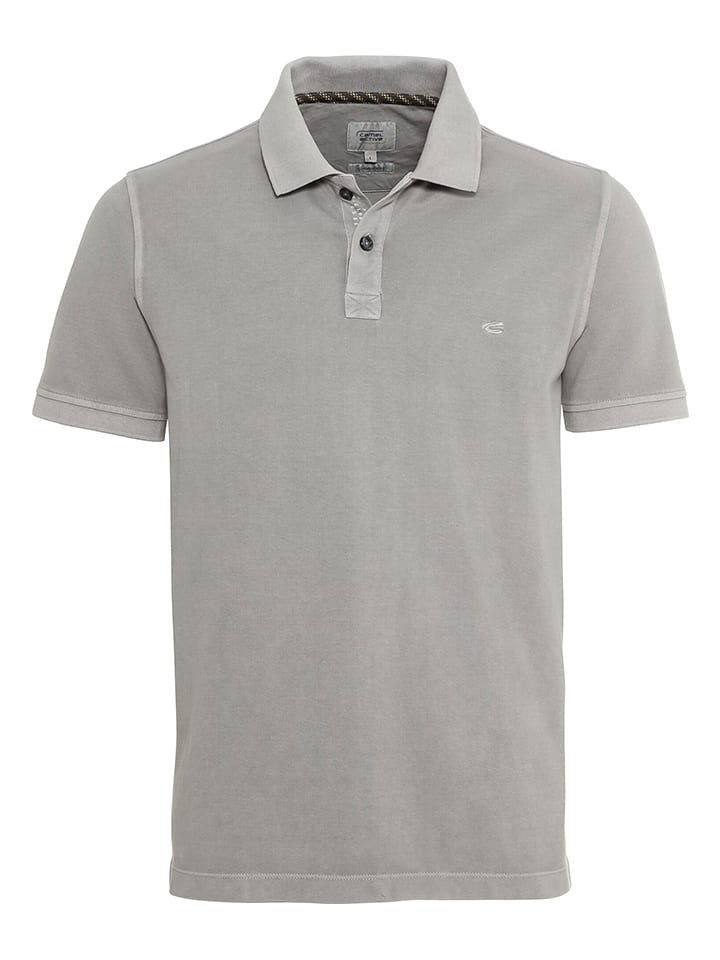 Koszulka polo w kolorze szarym