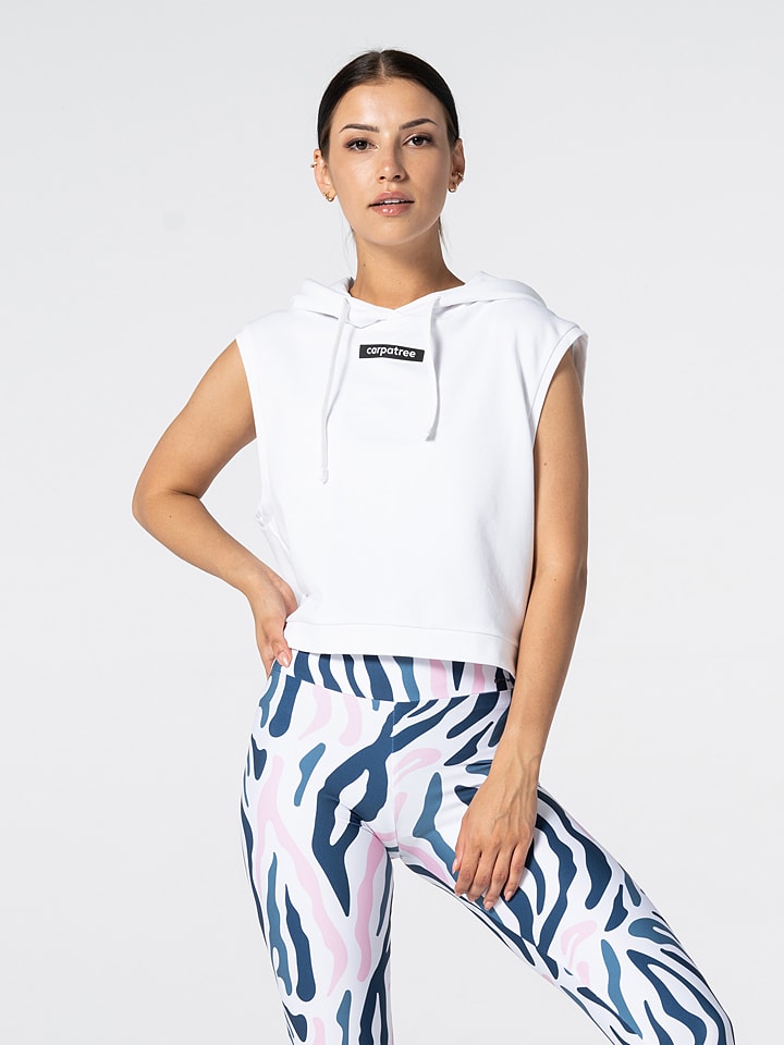 Carpatree Top "Punch" w kolorze białym rozmiar: M