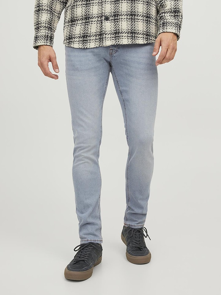 Jack & Jones Dżinsy - Slim fit - w kolorze błękitnym rozmiar: W33/L34