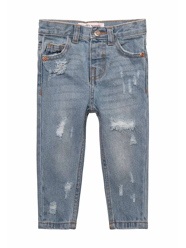 Minoti Dżinsy w kolorze niebieskim rozmiar: 146/152