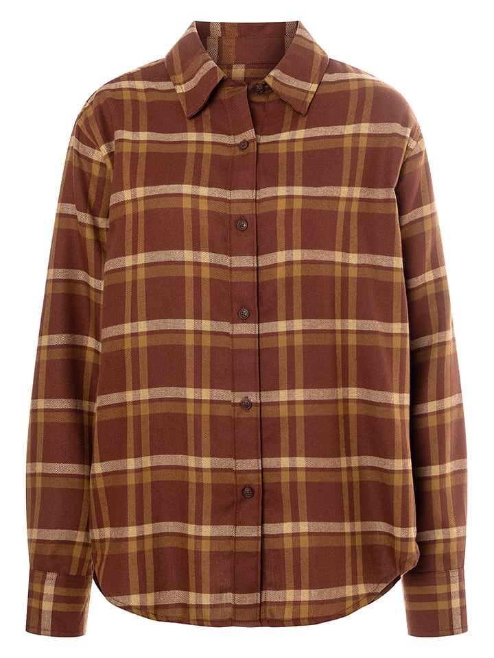 Marmot Koszula funkcyjna "Fairfax" w kolorze brązowym rozmiar: M