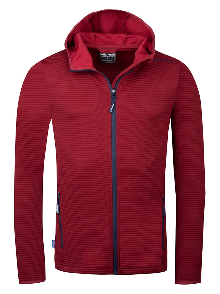 Westfjord Kurtka polarowa "Skardsvik" w kolorze czerwonym rozmiar: 3XL