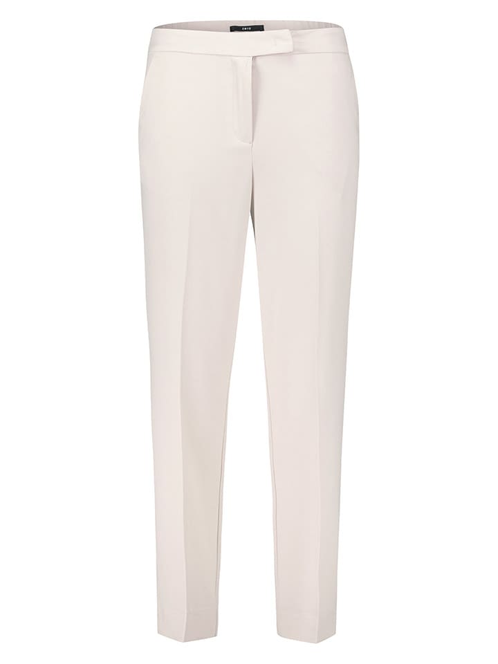 Zero Spodnie chino w kolorze beżowym rozmiar: 44