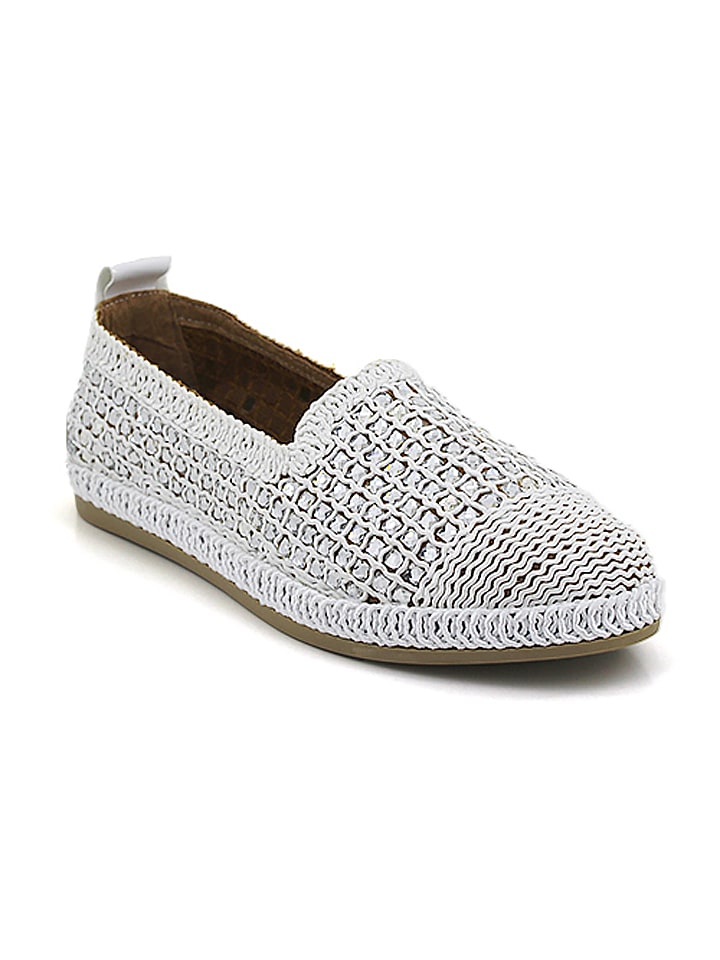 Slippersy w kolorze białym