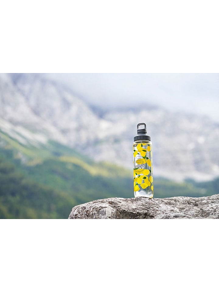 Emsa Bidon "Drink2Go - Tritan" w kolorze czarno-żółtym - 700 ml rozmiar: onesize