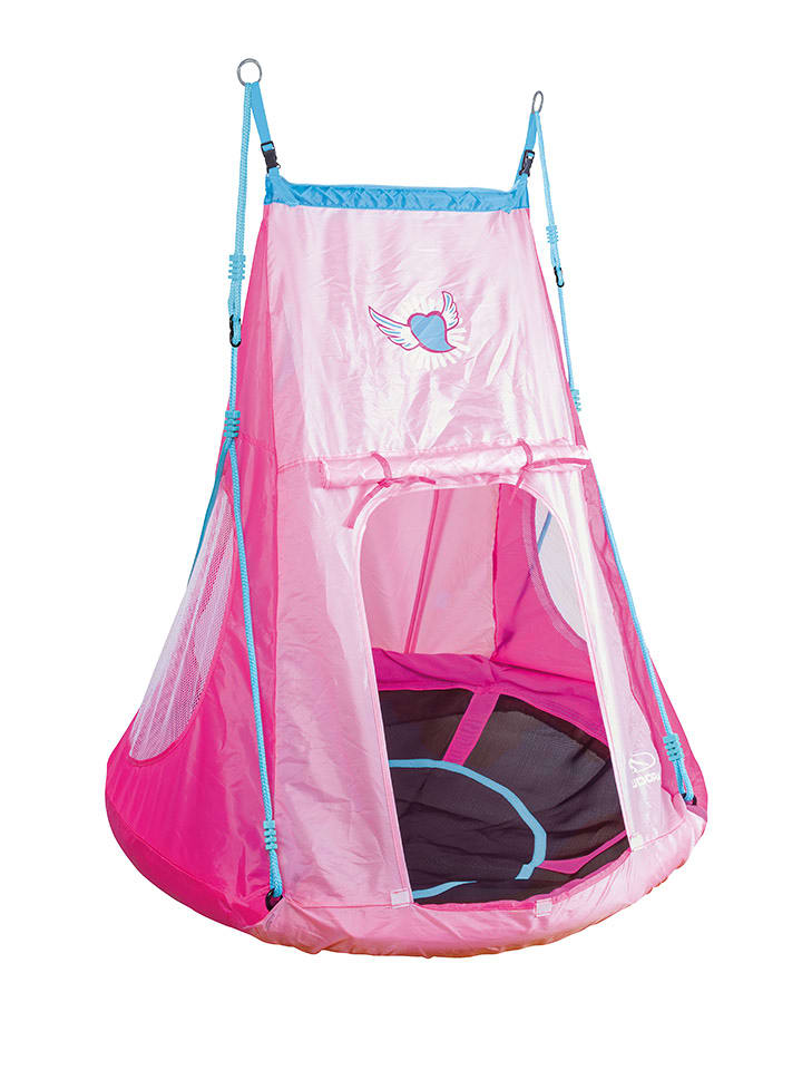 Hudora Huśtawka w kolorze różowym - Ø 110 cm - 3+ rozmiar: onesize