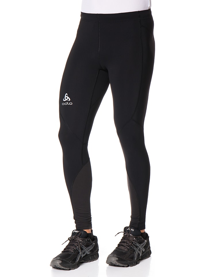 Odlo Legginsy "Fury Lo" w kolorze czarnym do biegania rozmiar: L