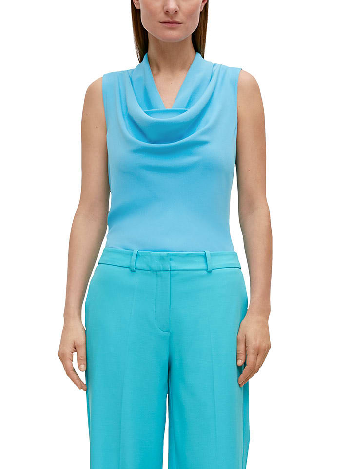 comma Top w kolorze błękitnym rozmiar: 44