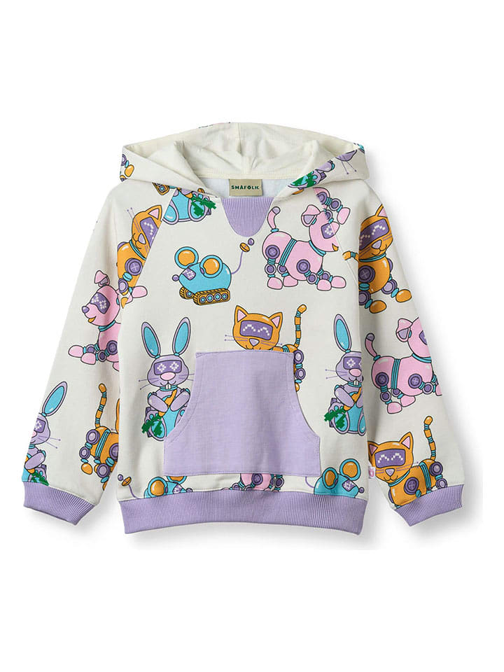 Småfolk Bluza w kolorze fioletowym rozmiar: 92/98