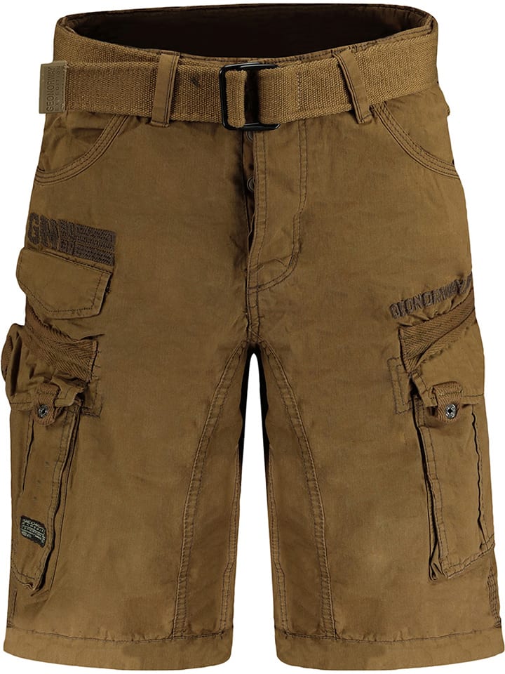 Geographical Norway Bermudy "Panoramique" w kolorze khaki rozmiar: L