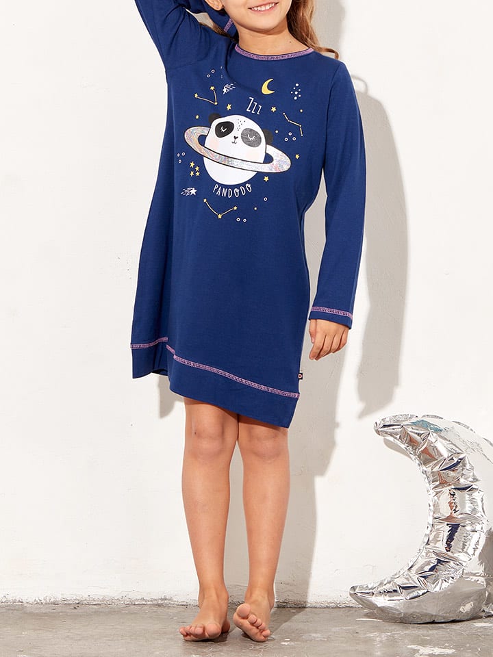 mon P´tit Dodo Koszulka nocna w kolorze granatowym rozmiar: 98