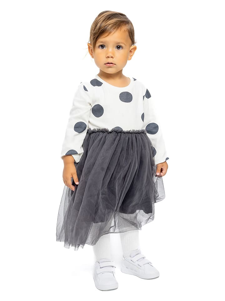 Minoti Sukienka w kolorze czarno-białym rozmiar: 74/80