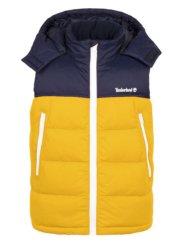 Timberland Kamizelka w kolorze żółto-granatowym rozmiar: 110