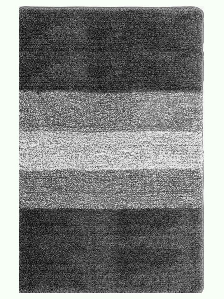 Schiesser Dywanik łazienkowy "Madrid" w kolorze antracytowo-jasnoszarym rozmiar: 60x100 cm
