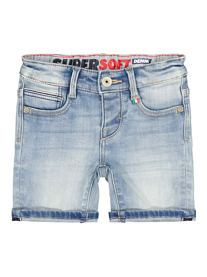 Szorty dżinsowe "Bowie" w kolorze błękitnym