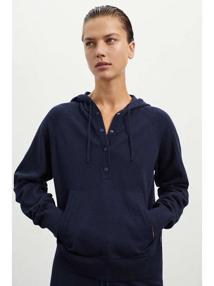 Ecoalf Bluza "Abedul" w kolorze granatowym rozmiar: M