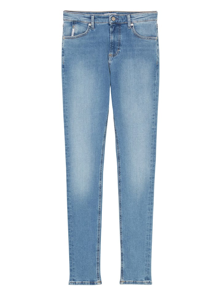 Marc O´Polo Dżinsy - Skinny fit - w kolorze błękitnym rozmiar: W31/L32
