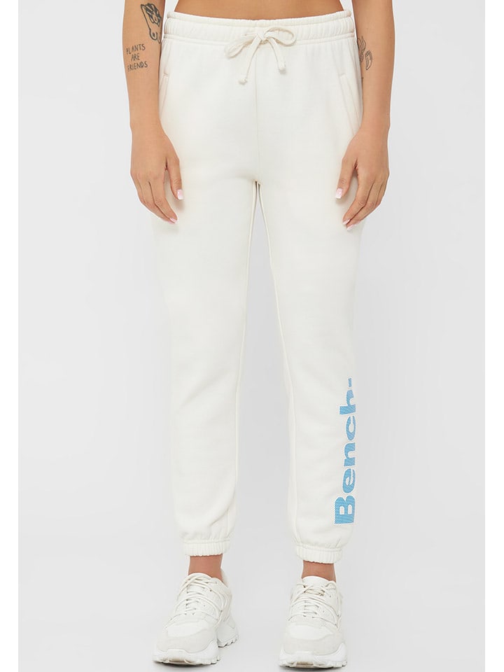Bench Spodnie dresowe "Corey" w kolorze białym rozmiar: 40