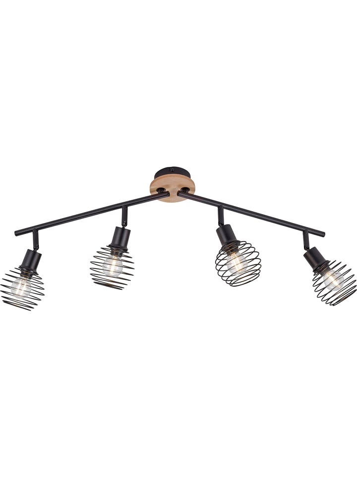 Just Light Lampa sufitowa w kolorze czarnym - 92 x 67 x 24 cm rozmiar: onesize