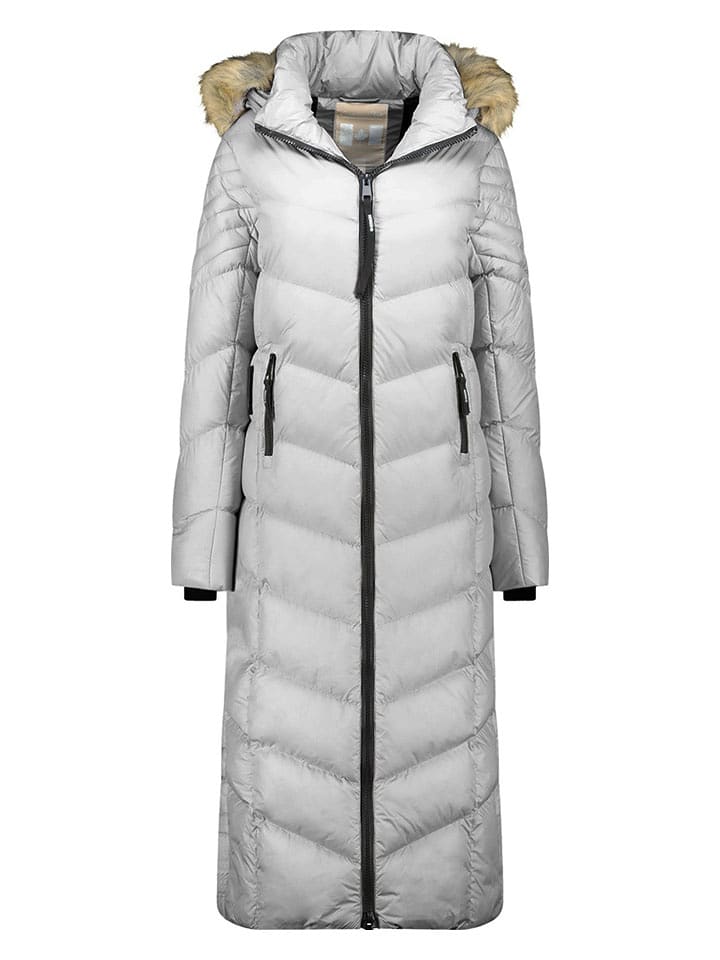 Canadian Peak Płaszcz zimowy "Capucineak" w kolorze jasnoszarym rozmiar: S