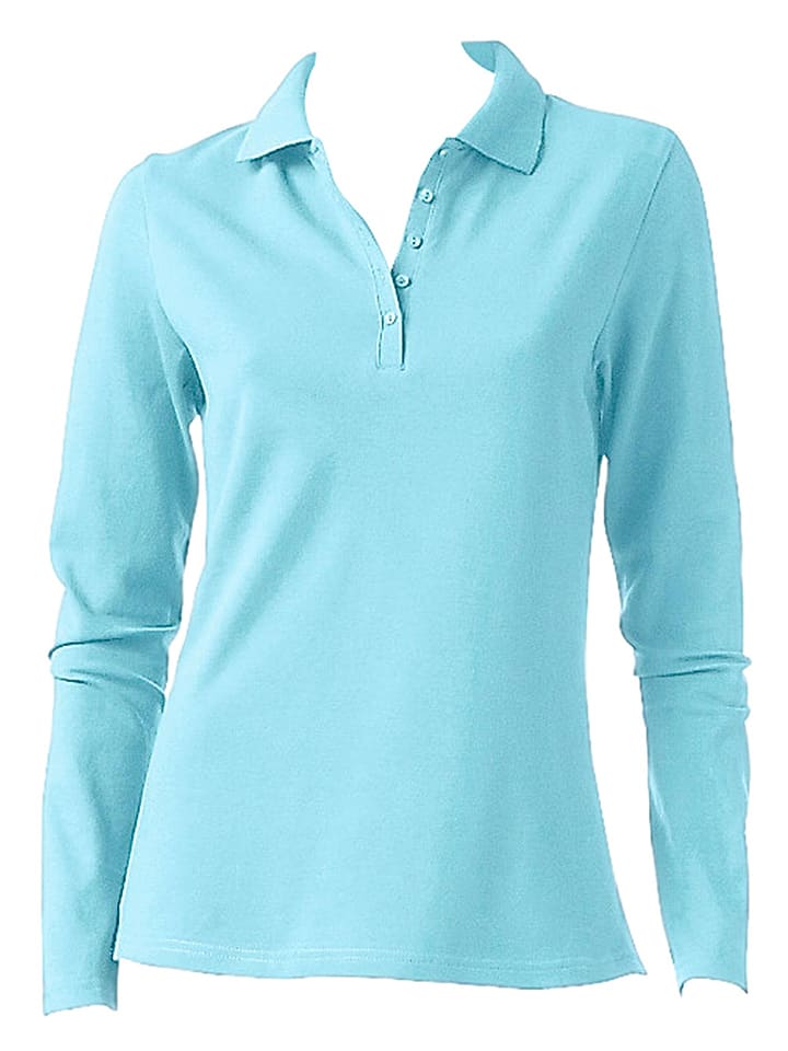 Heine Koszulka polo w kolorze błękitnym rozmiar: 48