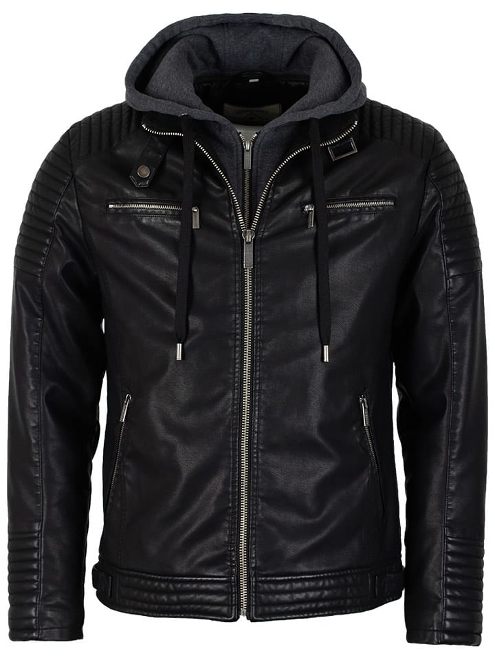 Roadsign Kurtka przejściowa 2w1 w kolorze czarnym rozmiar: XL