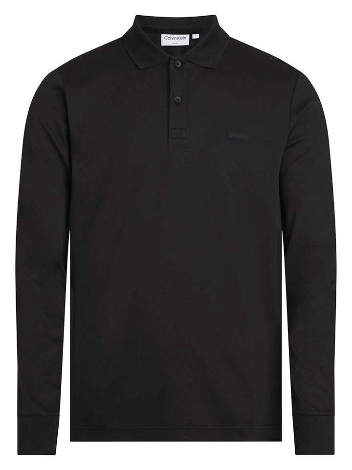 Calvin Klein Koszulka polo w kolorze czarnym rozmiar: M