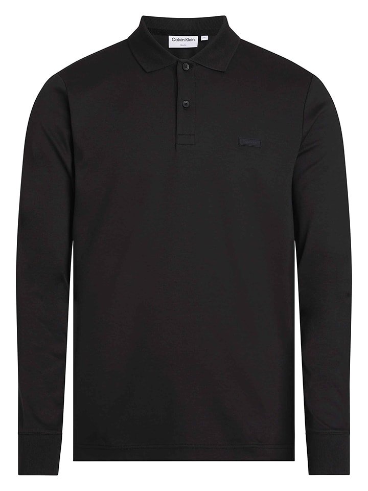 Calvin Klein Koszulka polo w kolorze czarnym rozmiar: M