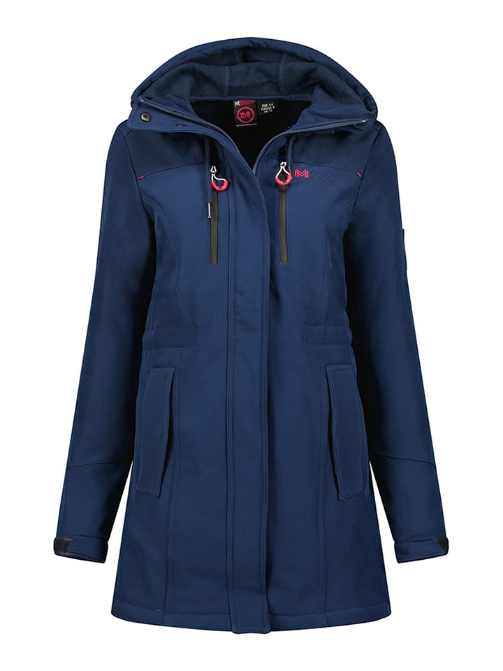 Maison Montaigne Kurtka softshellowa "Tocemai" w kolorze granatowym rozmiar: XXL