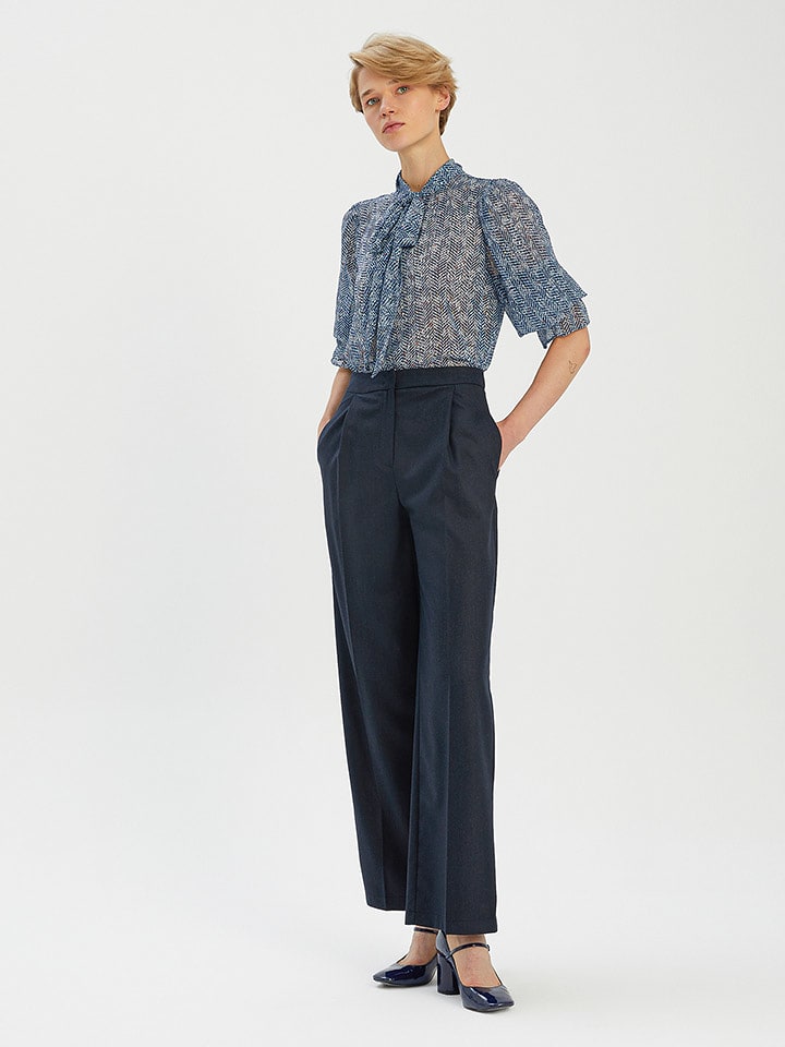 BGN Spodnie w kolorze granatowym rozmiar: 34