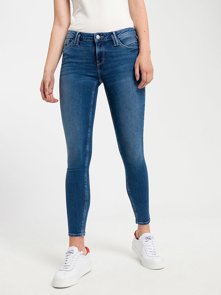 Cross Jeans Dżinsy - Skinny fit - w kolorze niebieskim rozmiar: W32