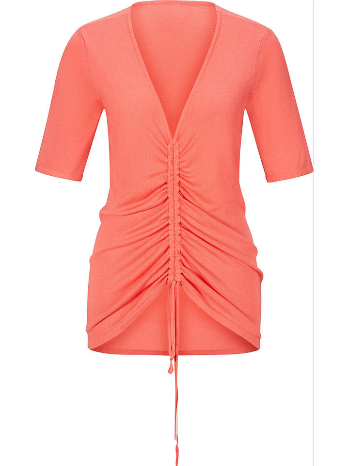 Heine Koszulka w kolorze jasnoróżowo-pomarańczowym rozmiar: 46