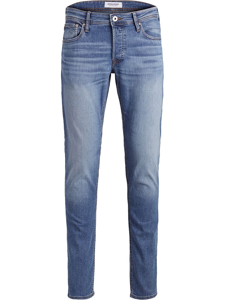 Jack & Jones Dżinsy - Slim fit - w kolorze niebieskim rozmiar: W32/L34