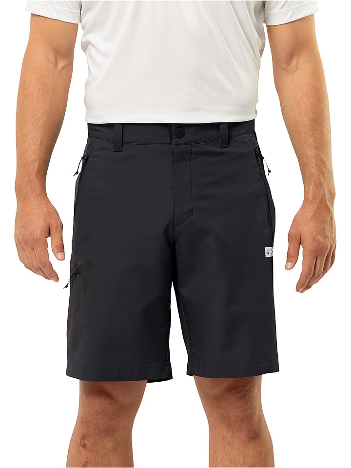 Jack Wolfskin Szorty funkcyjne "Active Track" w kolorze czarnym rozmiar: 54