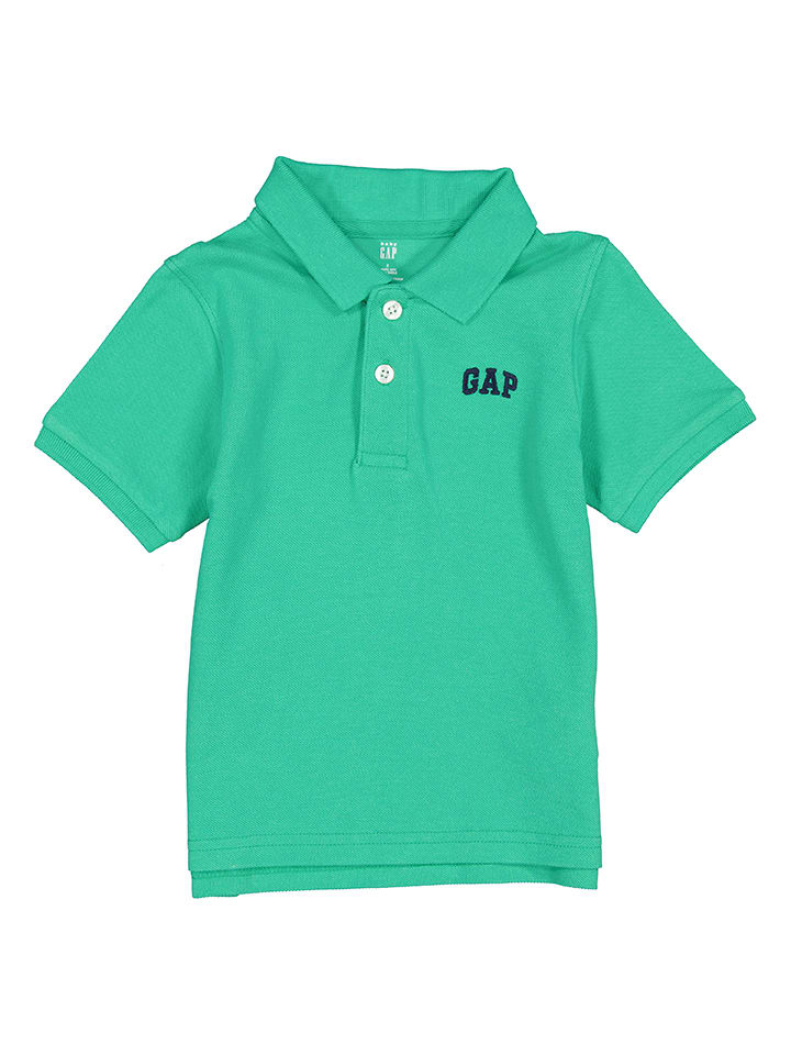 GAP Koszulka polo w kolorze zielonym rozmiar: 98
